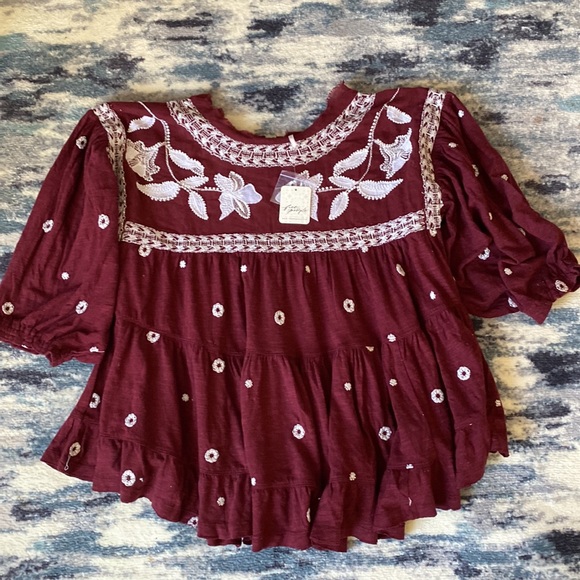 NWT Free People Edie Tee - Picture 6 of 12
